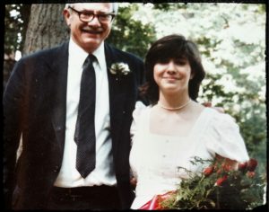 Leslie Absher and father